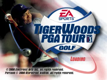 Tiger Woods PGA Tour Golf (US) screen shot title